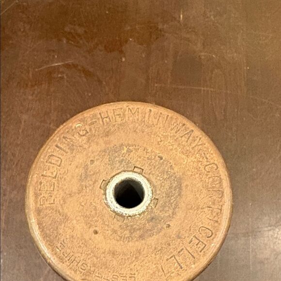 Vintage 8” Wooden Spool - Picture 2 of 5
